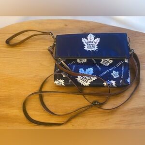 Toronto Maple Leafs Foldover Purse.